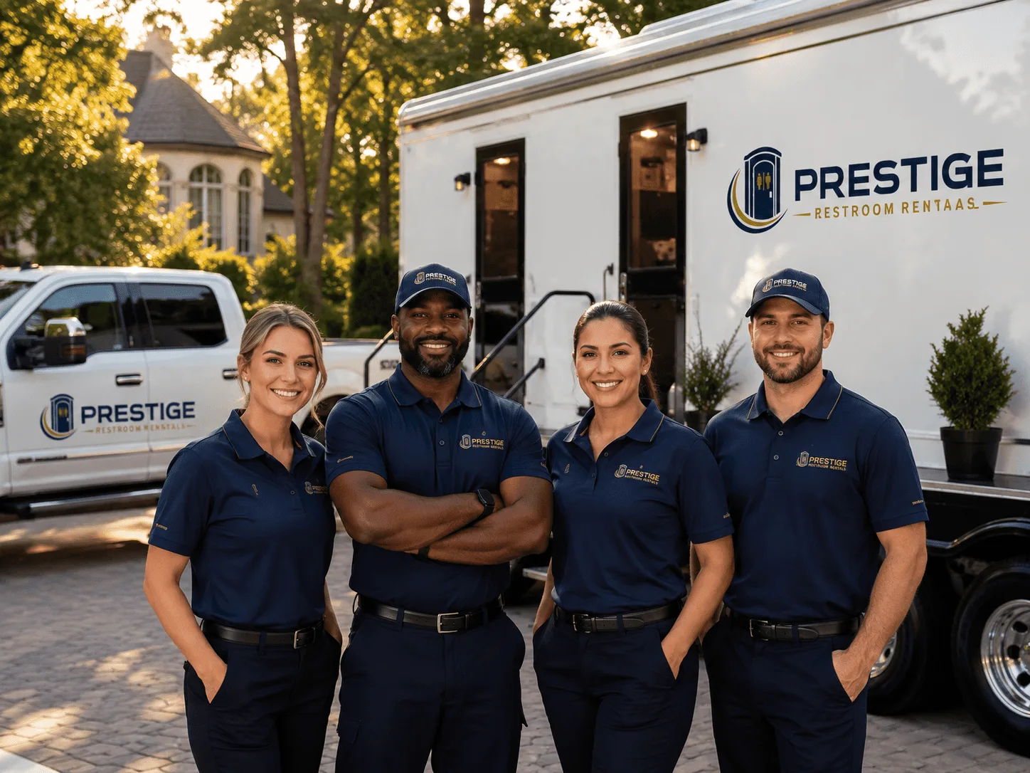 Trusted Luxury Portable Restrooms company in Fairview, MI
